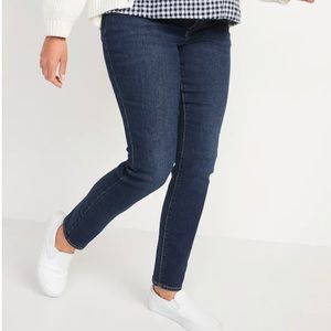 Old Navy  Maternity Front Low Panel Pop Icon Skinny Jeans Size 6